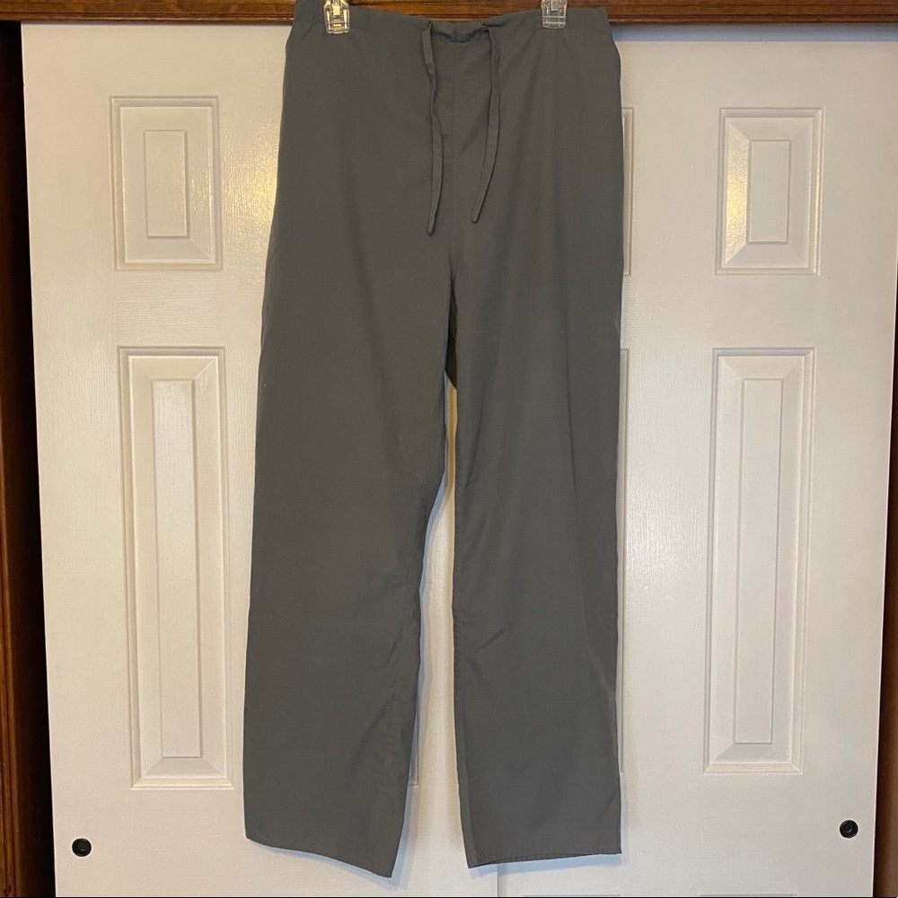 Grey Unisex Scrub Pants